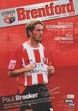 Brentford v AFC Bournemouth 16-Sep-2006