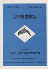 Brighton and Hove Albion v AFC Bournemouth 26-Mar-1975