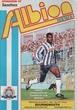 Brighton and Hove Albion v AFC Bournemouth 02-Nov-1994