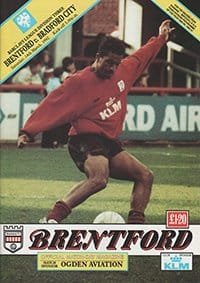 Brentford v Bradford City 14-Mar-1992