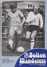 Bolton Wanderers v Bradford City 27-Mar-1984