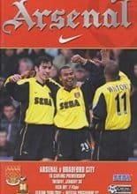 Arsenal v Bradford City 30-Jan-2001