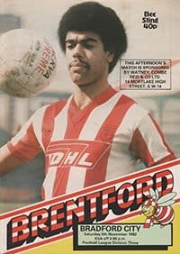 Brentford v Bradford City 06-Nov-1982