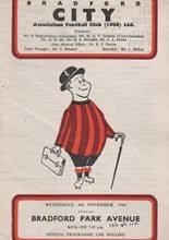 Bradford City v Bradford Park Avenue 06-Nov-1968