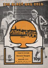 Berwick Rangers v Brechin City 25-Nov-1978