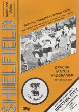 Berwick Rangers v Brechin City 27-Feb-1988