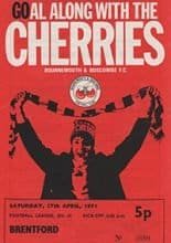 Bournemouth and Boscombe Athletic v Brentford 17-Apr-1971