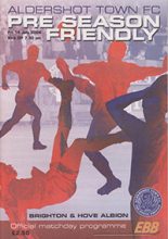 Aldershot Town v Brighton & Hove Albion 14-Jul-2006