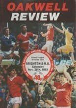 Barnsley v Brighton & Hove Albion 26-Nov-1983