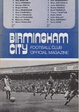 Birmingham City v Bristol City 18-Sep-1971
