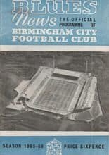 Birmingham City v Bristol City 22-Apr-1966