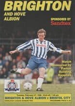 Brighton & Hove Albion v Bristol City 27-Feb-1996