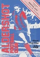 Aldershot v Bristol City 30-Oct-1982