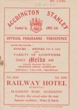 Accrington Stanley v Bristol City 04-Jan-1958