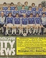 Birmingham City v Bristol Rovers 01-Sep-1979