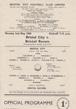 Bristol City v Bristol Rovers 02-May-1960