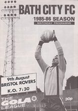 Bath City v Bristol Rovers 09-Aug-1985