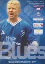 Birmingham City v Burnley 18-Nov-2000