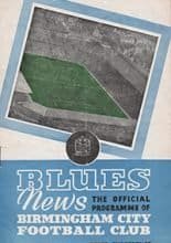 Birmingham City v Burnley 18-Jan-1958