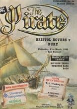 Bristol Rovers v Bury 21-Mar-1990