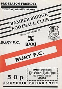 Bamber Bridge v Bury 08-Aug-1995