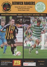 Berwick Rangers v Glasgow Celtic 09-Jan-2011