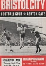 Bristol City v Charlton Athletic 23-Sep-1969