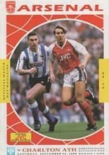 Arsenal v Charlton Athletic 23-Sep-1989