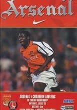 Arsenal v Charlton Athletic 26-Aug-2000