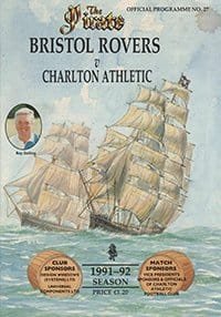 Bristol Rovers v Charlton Athletic 02-May-1992