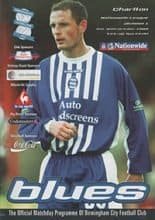 Birmingham City v Charlton Athletic 30-Oct-1999