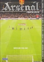 Arsenal v Charlton Athletic 04-Nov-2001