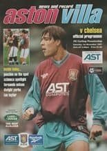 Aston Villa v Chelsea 01-Nov-1997