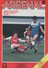 Arsenal v Chelsea 29-Apr-1986