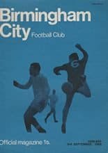 Birmingham City v Chelsea 03-Sep-1968