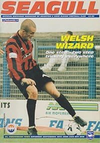 Brighton and Hove Albion v Cheltenham Town 16-Sep-2000
