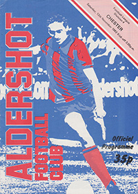Aldershot v Chester 13-Nov-1982