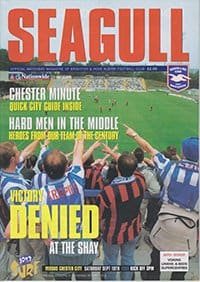 Brighton and Hove Albion v Chester City 18-Sep-1999