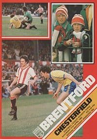 Brentford v Chesterfield 11-Apr-1981