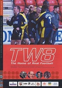 Brentford v Chesterfield 12-Mar-2002