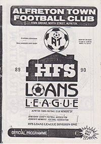 Alfreton Town v Chesterfield 08-Aug-1989