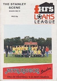 Accrington Stanley v Clitheroe 30-Jan-1991