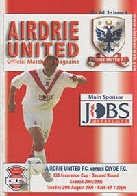 Airdrie United v Clyde 24-Aug-2004