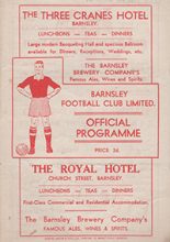 Barnsley v Colchester United 12-Jan-1952