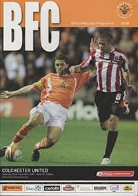 Blackpool v Colchester United 22-Sep-2007