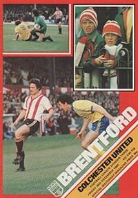 Brentford v Colchester United 26-Dec-1980