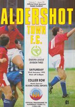 Aldershot Town v Collier Row 23-Jan-1993