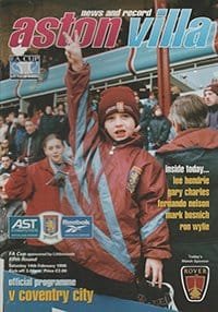 Aston Villa v Coventry City 14-Feb-1998