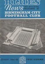 Birmingham City v Everton 20-Nov-1965