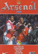 Arsenal v Coventry City 26-Mar-2000